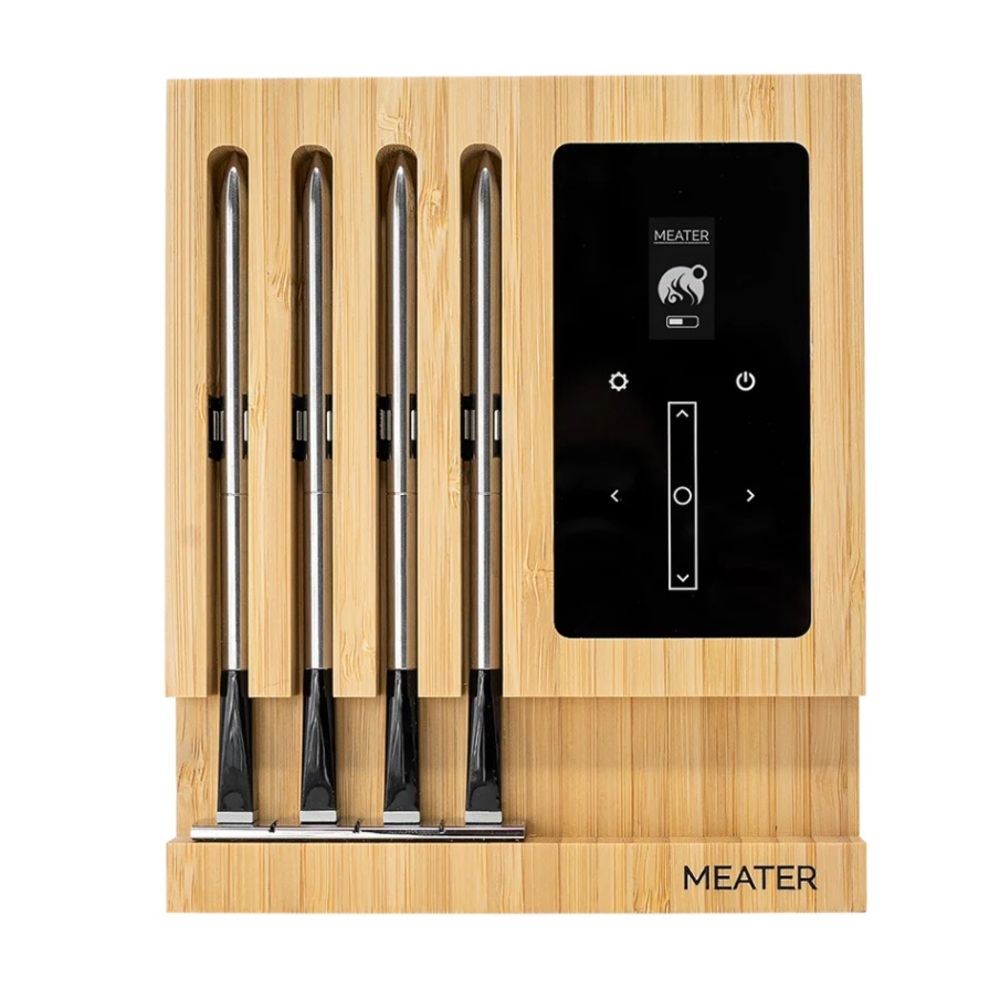NEW Meater OSC-MT-MB01 Wireless Smart Meat Cooking Thermometer - Silver/Black